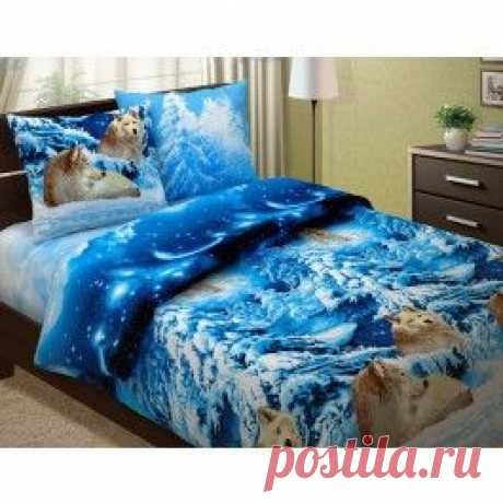 Купить в интернет-магазине КПБ &quot;Волки 3D&quot; (бязь) за 865 р.