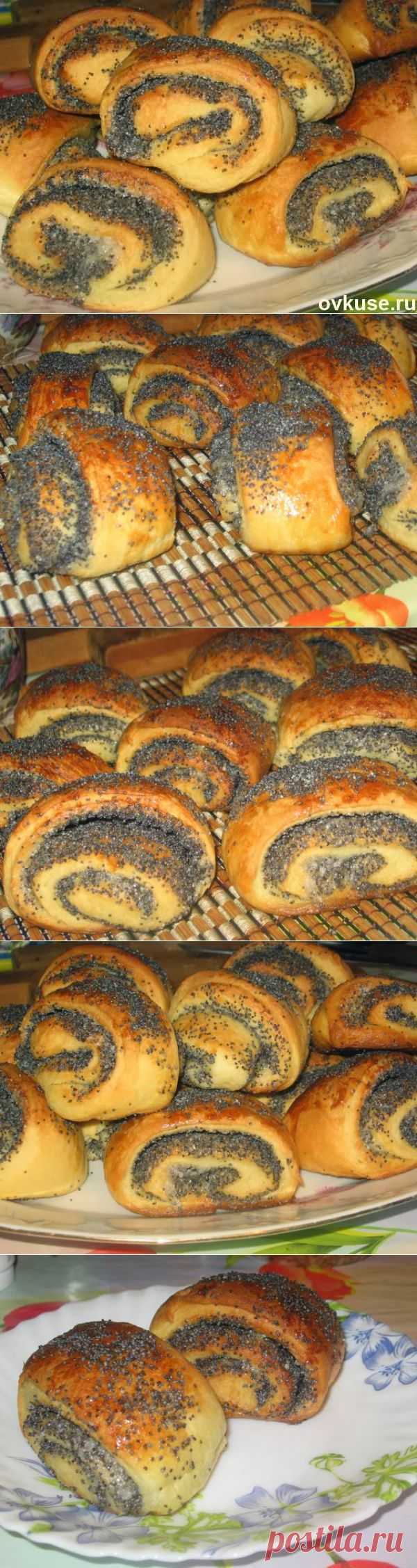 Вкусные булочки с маком