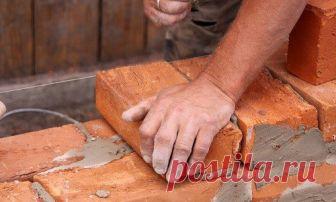 Расчет количества кирпича