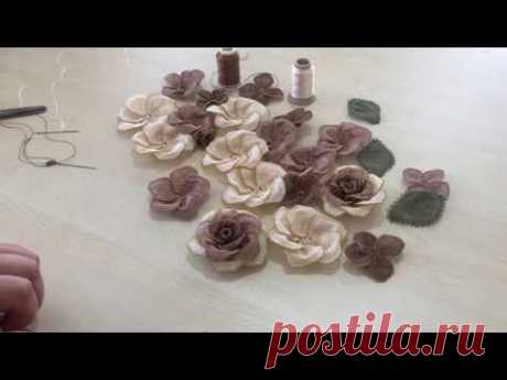 En yeni iğne oyası gül modelleri ( roze )