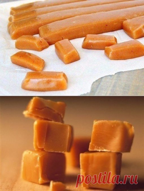 Как приготовить ириски тянучки   - рецепт, ингридиенты и фотографии