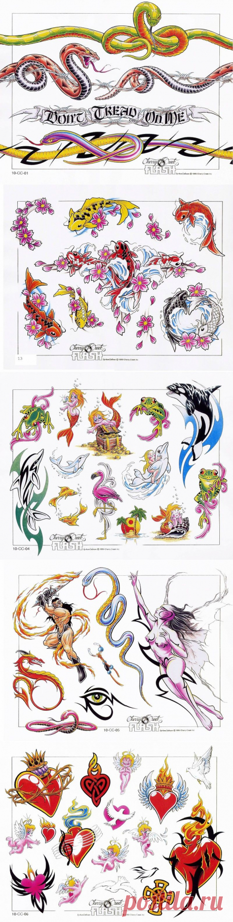 Tatoo Designes - эскизы и трафареты для творчества и рукоделия