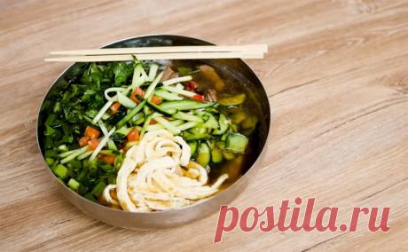 Холодный суп "Кукси". Образцовый рецепт холодного супа кукси. Начните знакомство с корейской кухней с этого блюда!