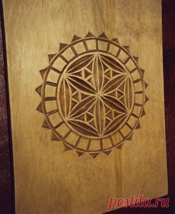 Геометрическая резьба по дереву для начинающих, мастер-класс