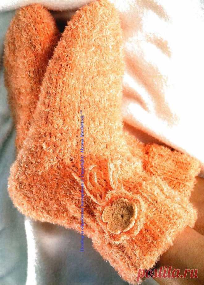 носки,crochet socks,socks knitting