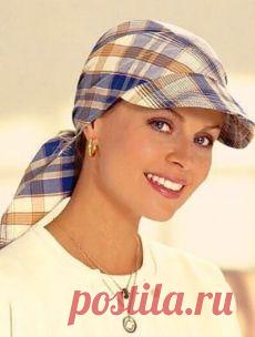 Запись на стене Оригинальные головные уборы на лето. Идеи и выкройки