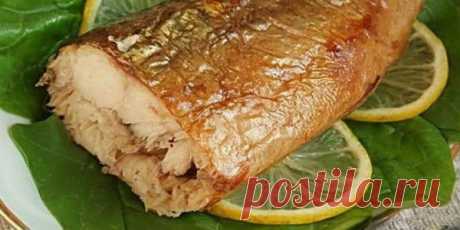 Рецепт приготовления скумбрии за 3 минуты. Вкусная золотистая рыбка без коптильни и химии!