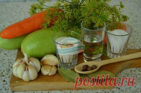 Кабачки на зиму в литровых банках в пряном маринаде с морковью и чесноком на зиму: рецепт с фото