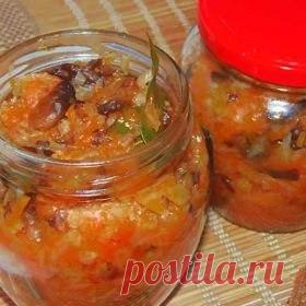 Заготовки впрок: Капустная солянка с грибами в мультиварке.