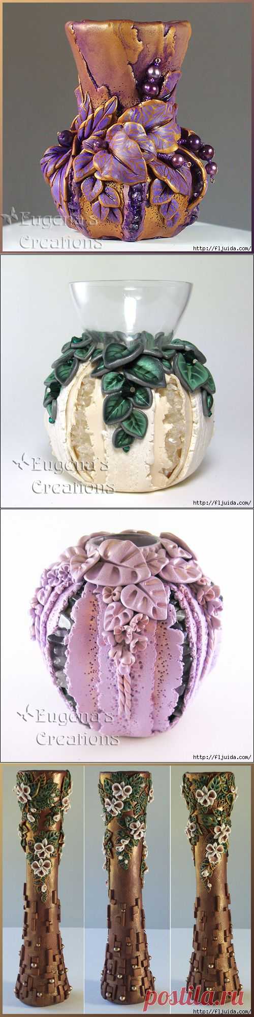 Шикарные работы по керамике и холодному фарфору..