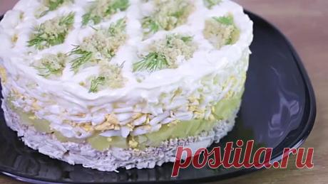 ВКУСНЕЙШИЙ САЛАТ НА НОВЫЙ 2020 ГОД !Нежнейший вкус и готовится очень быстро