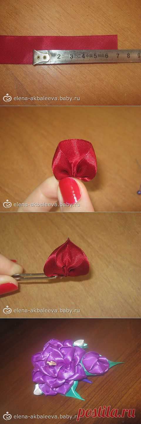 Мастер класс №6 вытянутый листочек пышной розы