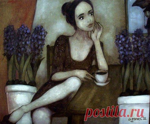 Ирина Сабитова
Принесите мне кофе – изысканно-нежный,
С лунным образом в чашке и с россыпью звезд.
Я хочу насладиться горчинкой небрежной
До восторга в душе, и до радостных слез!