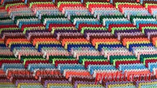 РЕЛЬЕФНЫЙ УЗОР КРЮЧКОМ,
описание: http://nash-diy.ru/uzory-vjazanija/uzory-krjuchkom/415-relefnyj-uzor-krjuchkom.html