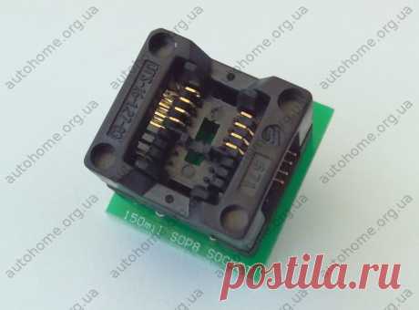 Aдаптер с SOIC8 SOP8 150 mil на DIP8