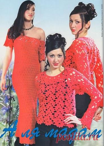 Ленточное кружево.Схемы