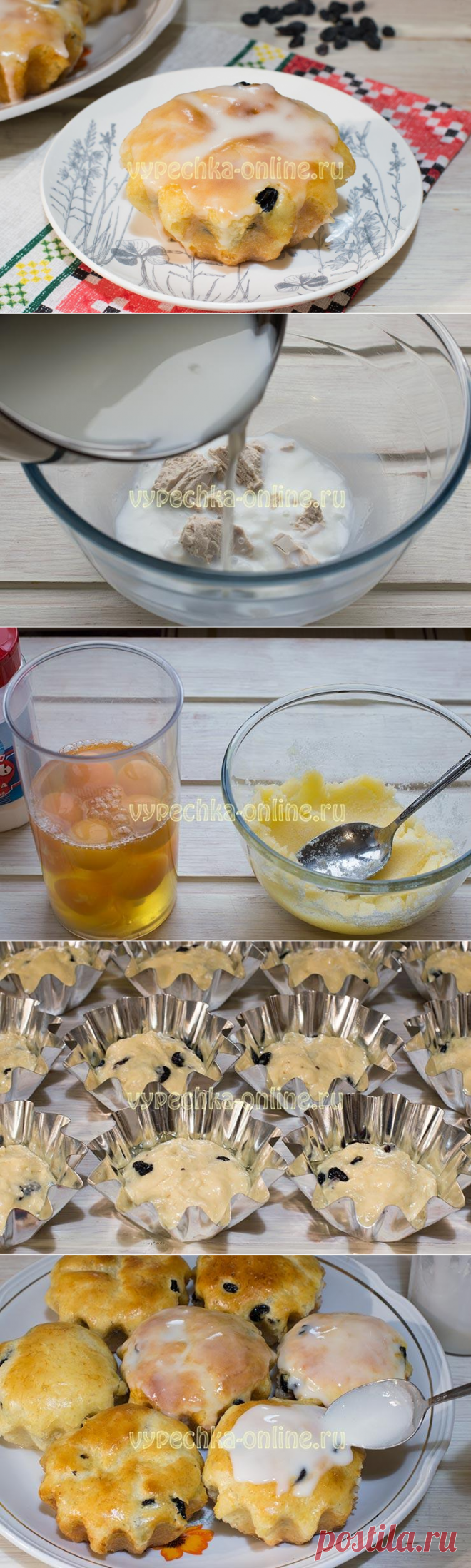 ✔️Ромовая баба рецепт в домашних условиях классический с фото с глазурью