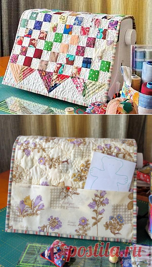 Шьем два в одном: мини-панно и накидка на швейную машинку - Ярмарка Мастеров - ручная работа, handmade