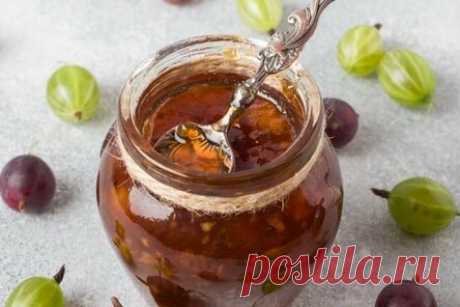 Джем из крыжовника через мясорубку