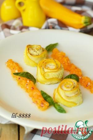 Рулеты из цуккини с курицей - кулинарный рецепт