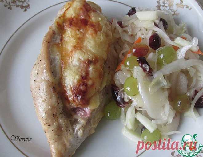 Фаршированная куриная грудка – кулинарный рецепт