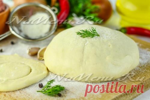Тесто для мантов: рецепт классический
