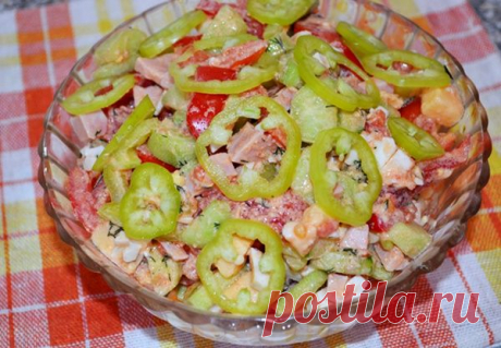 Салат «Мария» без майонеза | ГОТОВИМ ВКУСНО И ПО-ДОМАШНЕМУ