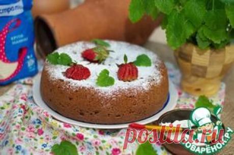 Манник шоколадно-творожный - кулинарный рецепт