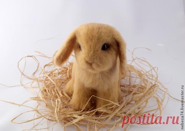 Мастер-класс по валянию крольчонка - -