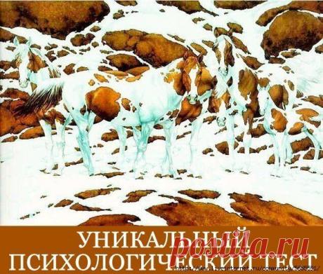 ПСИХОЛОГИЯ НАШЕЙ ЖИЗНИ: УНИКАЛЬНЫЙ ПСИХОЛОГИЧЕСКИЙ ТЕСТ