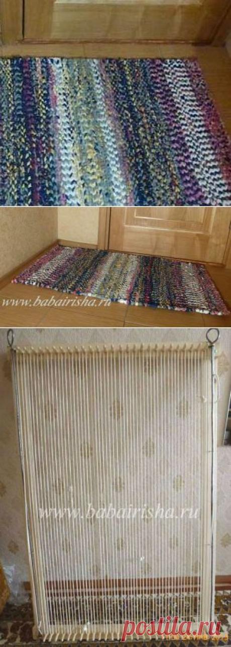 Коврик из лоскутков | УТИЛИТАРНОЕ РУКОДЕЛИЕ