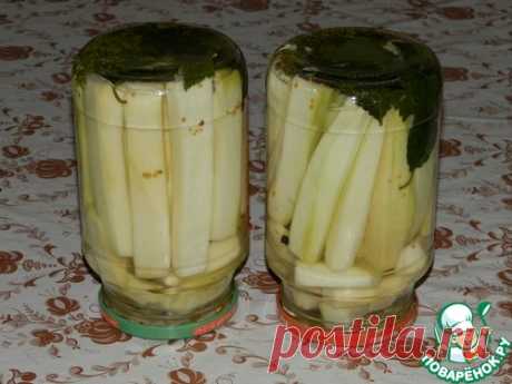 Маринованные кабачки Губернские