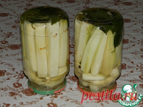 Маринованные кабачки Губернские