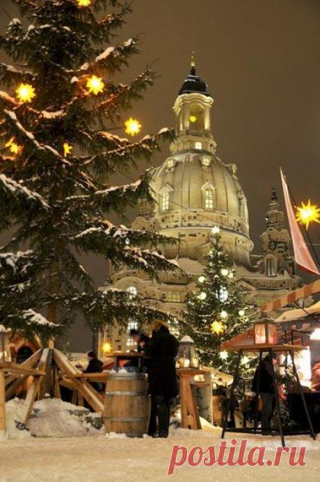 Neumarkt, Dresden, Deutschland / Изучение немецкого языка