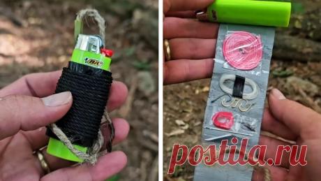 Как сделать карманный набор для выживания