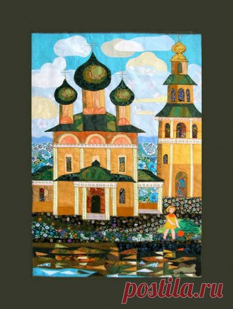 ЛОСКУТНЫЕ КАРТИНЫ ВАЛЕНТИНЫ МАКСИМОВОЙ ИЗ УГЛИЧА