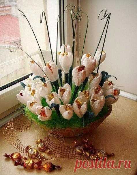 Букет из конфет