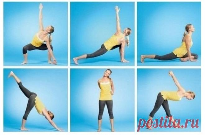 Комплекс упражнений для развития гибкости