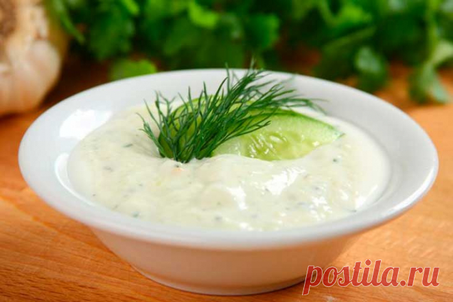 Соус цацики классический греческий – пошаговый рецепт с фото.