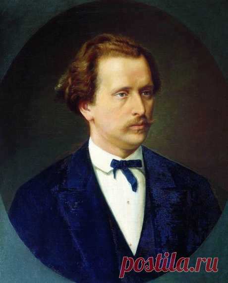 Художник Сергей Грибков (1822 – 1893)Портрет Николая Григорьевича Рубинштейна