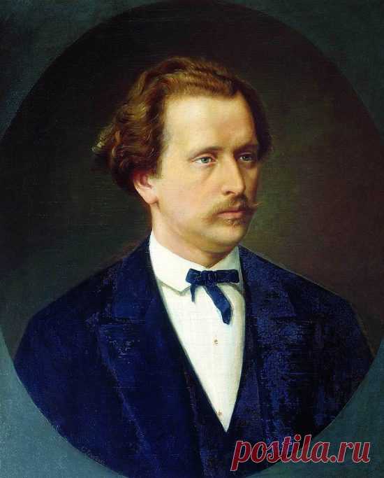 Художник Сергей Грибков (1822 – 1893)Портрет Николая Григорьевича Рубинштейна