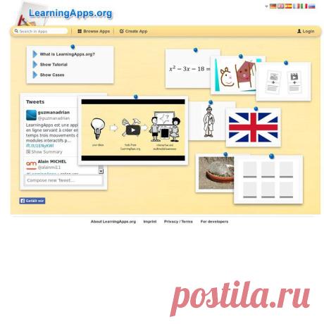 LearningApps - interactive and multimedia learning blocks | Pearltrees