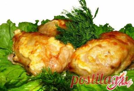 Курица в духовке под сыром: рецепт