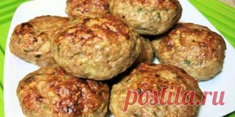 КУРИНЫЕ КОТЛЕТЫ ДИЕТИЧЕСКИЕ в духовке без яиц, хлеба и картофеля | Кулинарушка - Вкусные Рецепты
