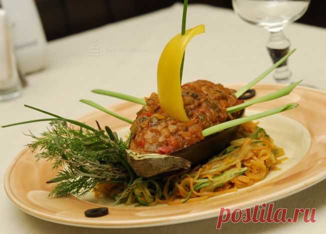 Ковчег подача овощной икры