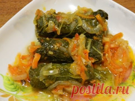 Голубцы с мясом и гречкой из пекинской капусты. Мясные блюда.