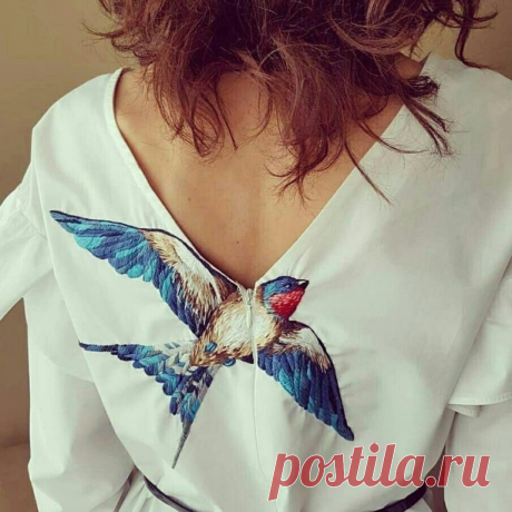 Ручная вышивка. Нравится идея?