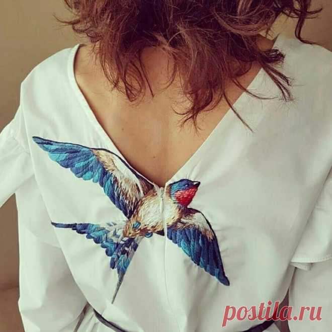 Ручная вышивка. Нравится идея?