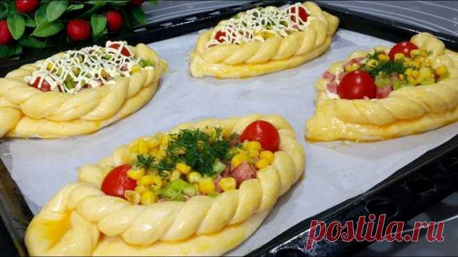 Гениально и Просто! Супер Вкусные Мини Пиццы!Обалденные Пиццы! Покорит Сразу! Готовим с Mazzali Рецепты.