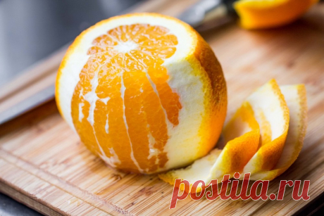 20 простых лайфхаков с апельсиновой коркой – Medaboutme.ru